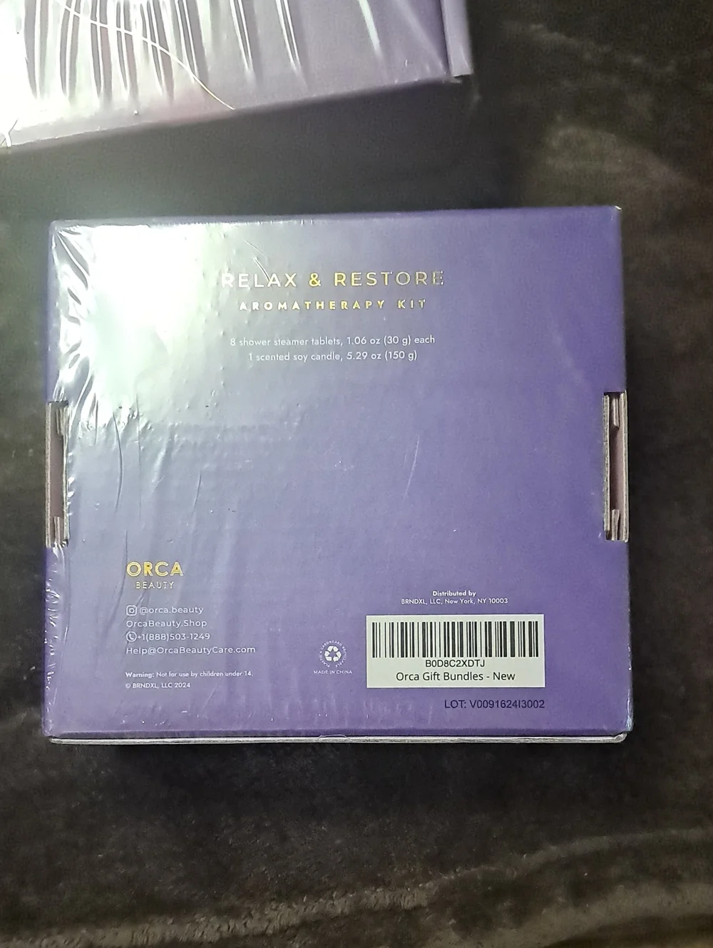 Purple Bath & Body Moisturizer Set